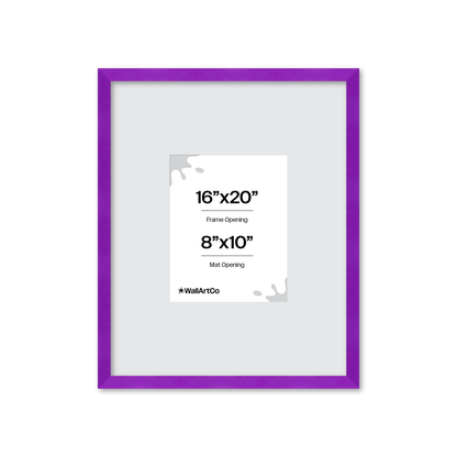 The Head Turner - Purple Picture Frame