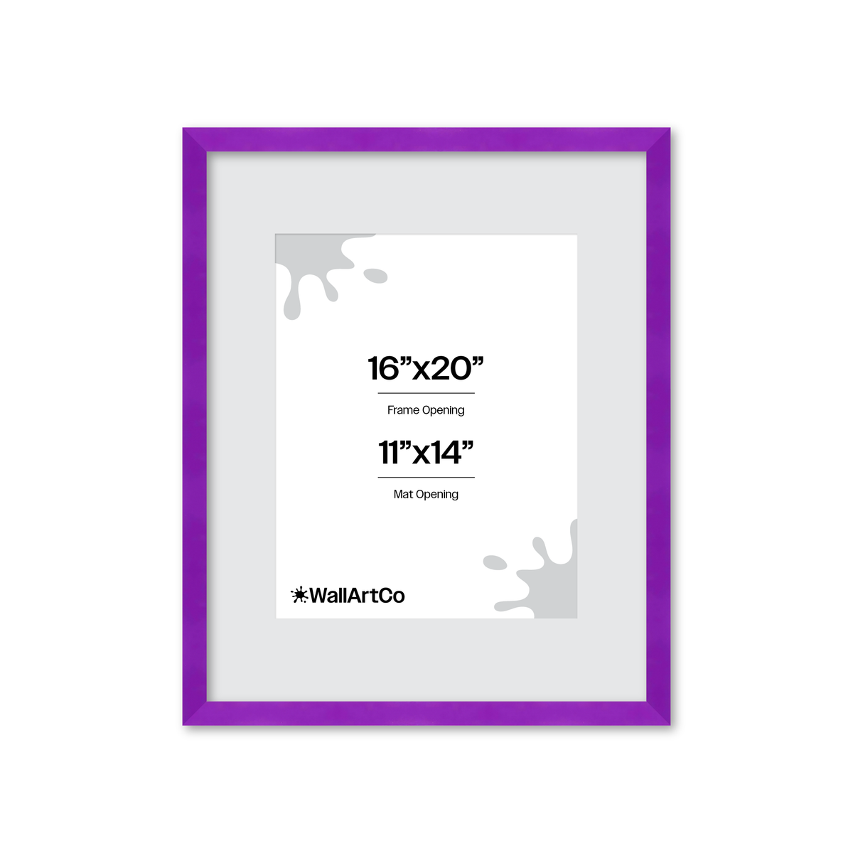 The Head Turner - Purple Picture Frame