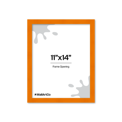 The Head Turner - Orange Picture Frame