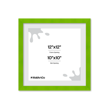 The Head Turner - Green Picture Frame