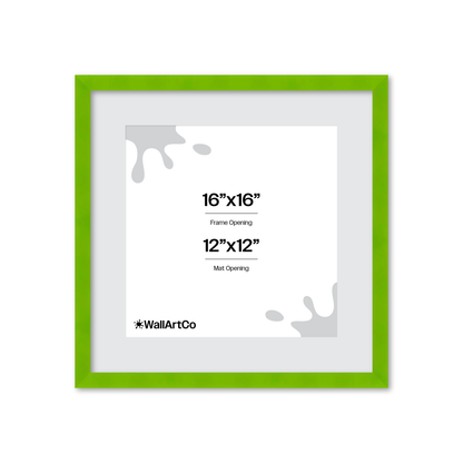 The Head Turner - Green Picture Frame