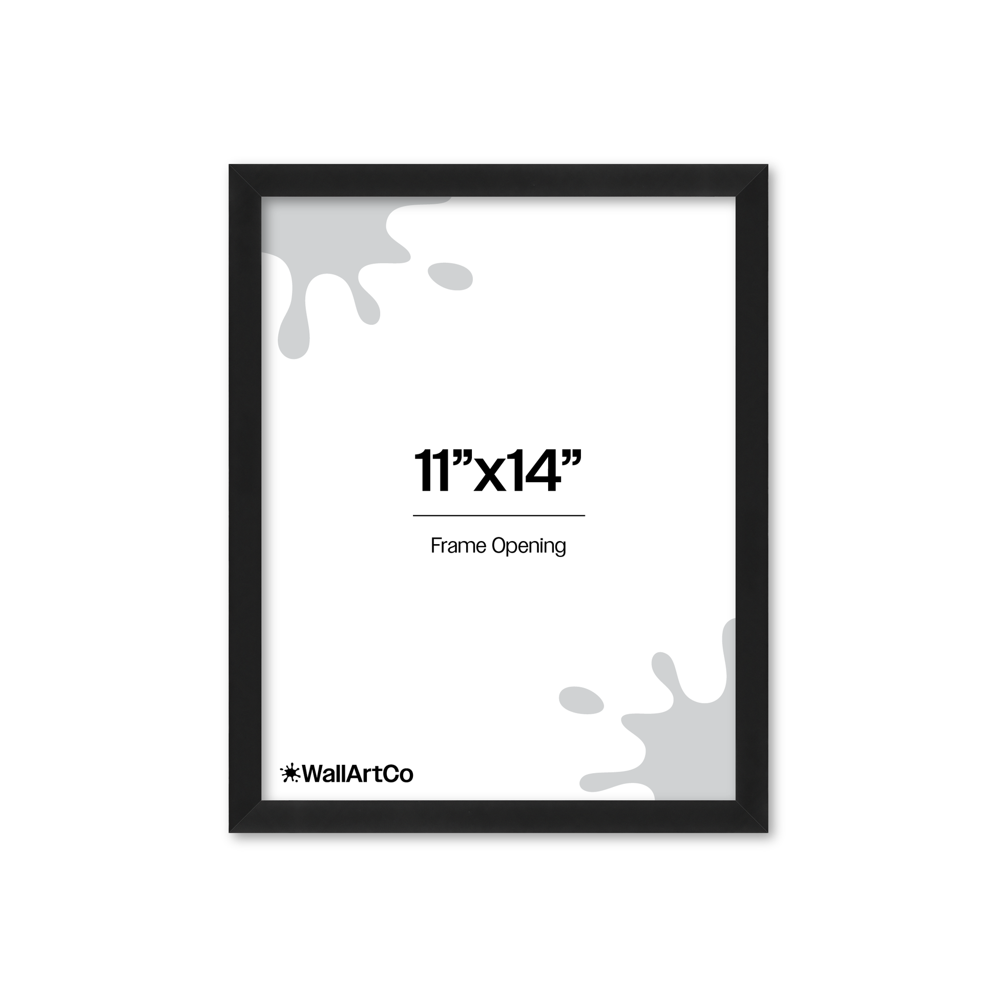 Front of picture frame