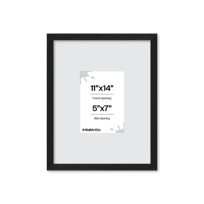 11" x 14" Espresso Manhattan Wall Frame