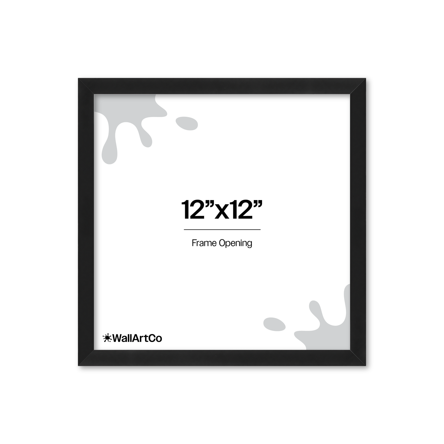 Front of picture frame
