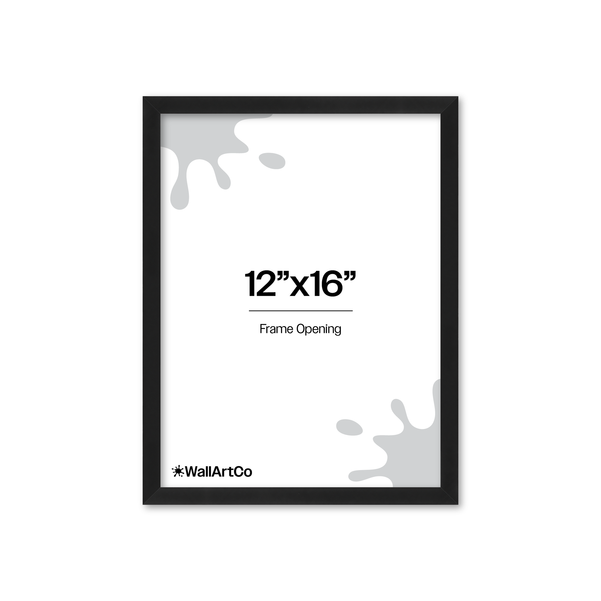 Front of picture frame