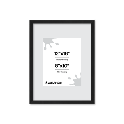 12" x 16" Espresso Manhattan Wall Frame