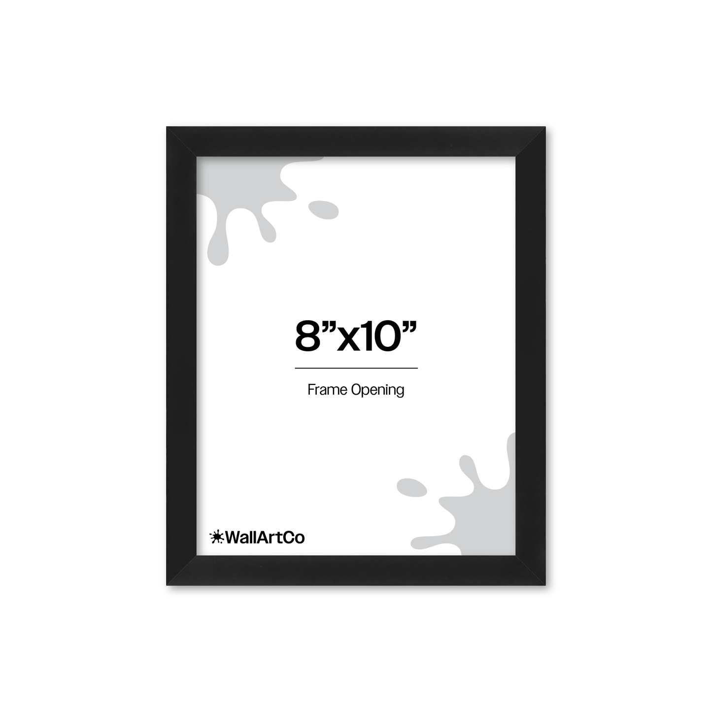 Front of picture frame