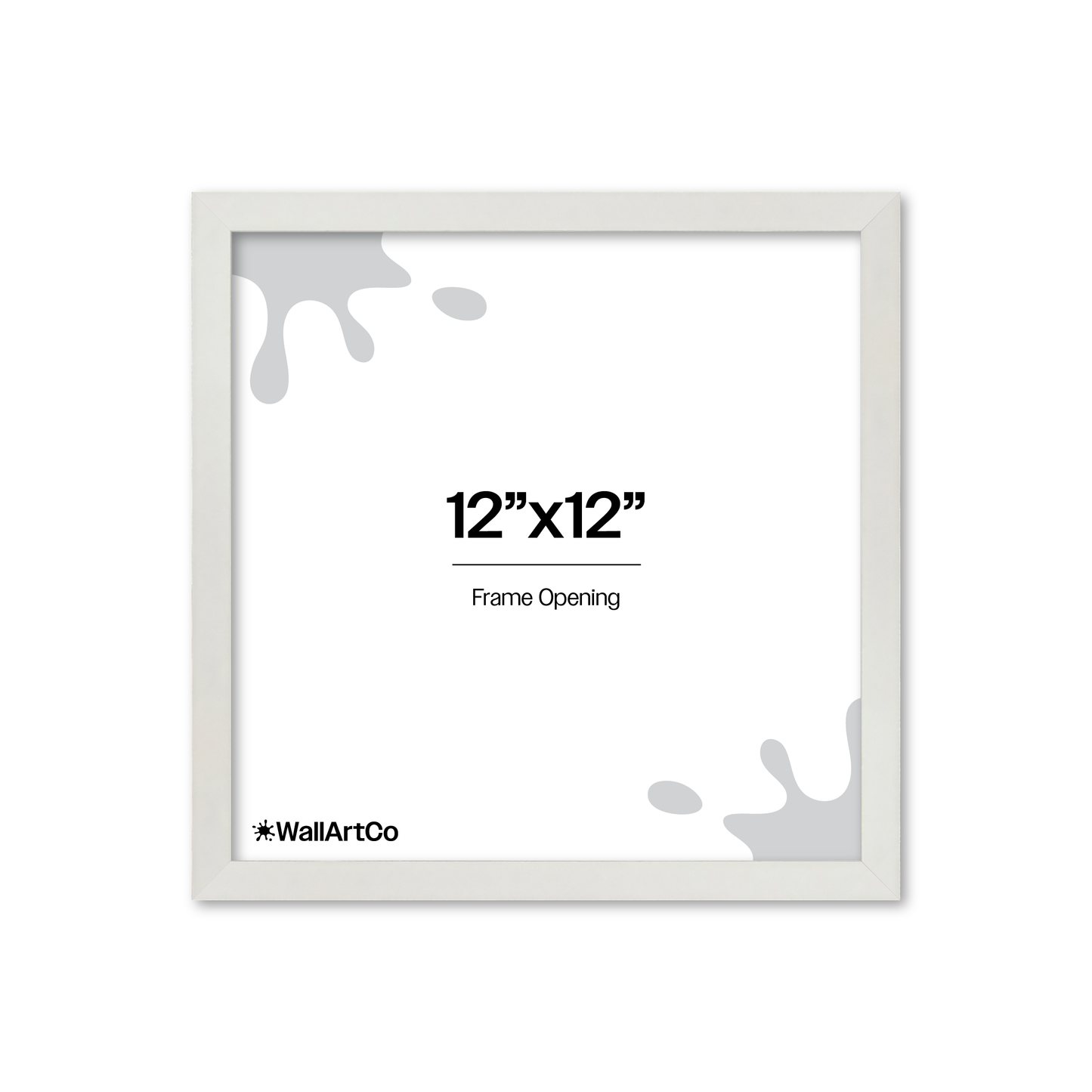 Front of picture frame