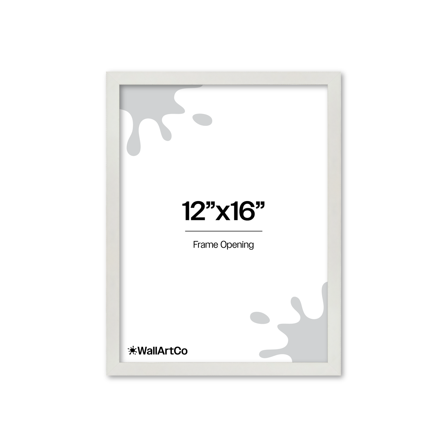 Front of picture frame