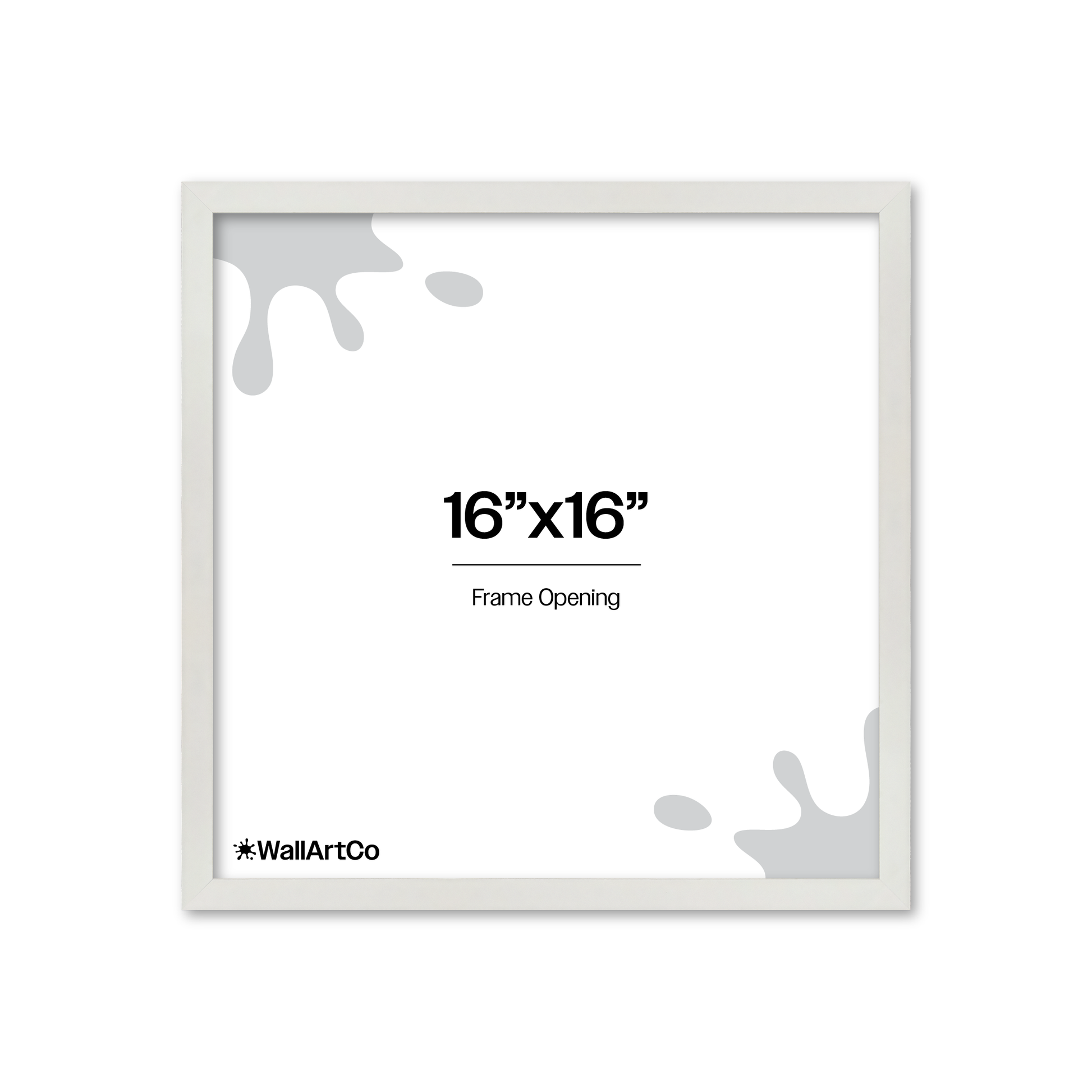 Front of picture frame