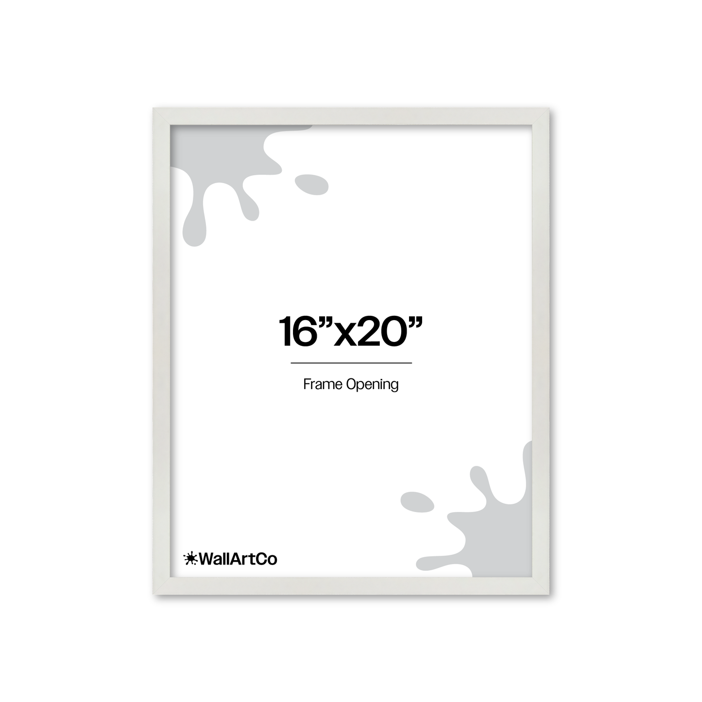 Front of picture frame