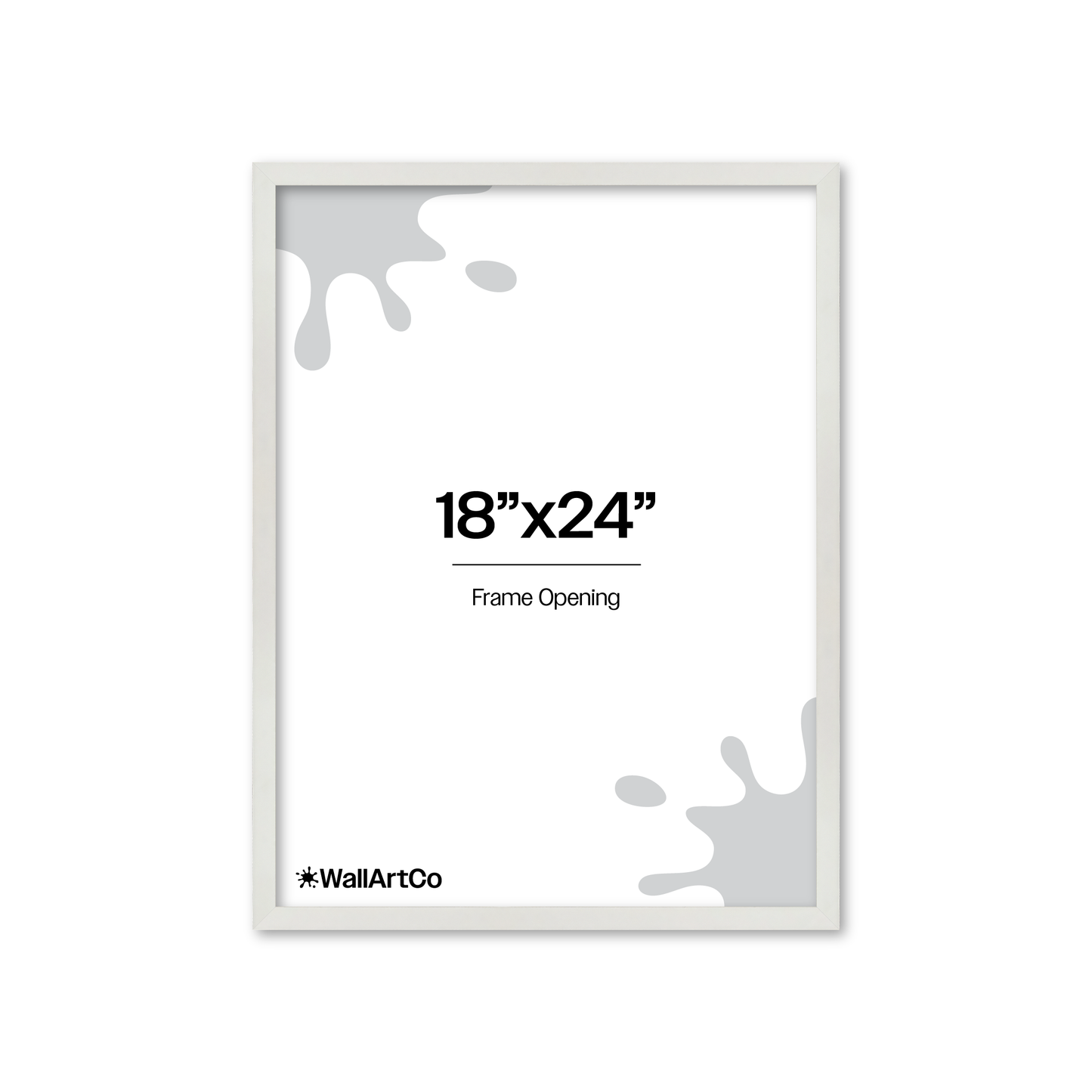 Front of picture frame