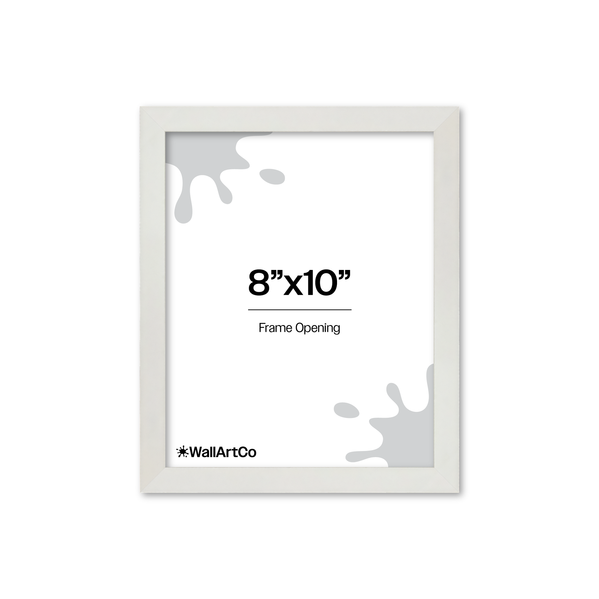 Front of picture frame
