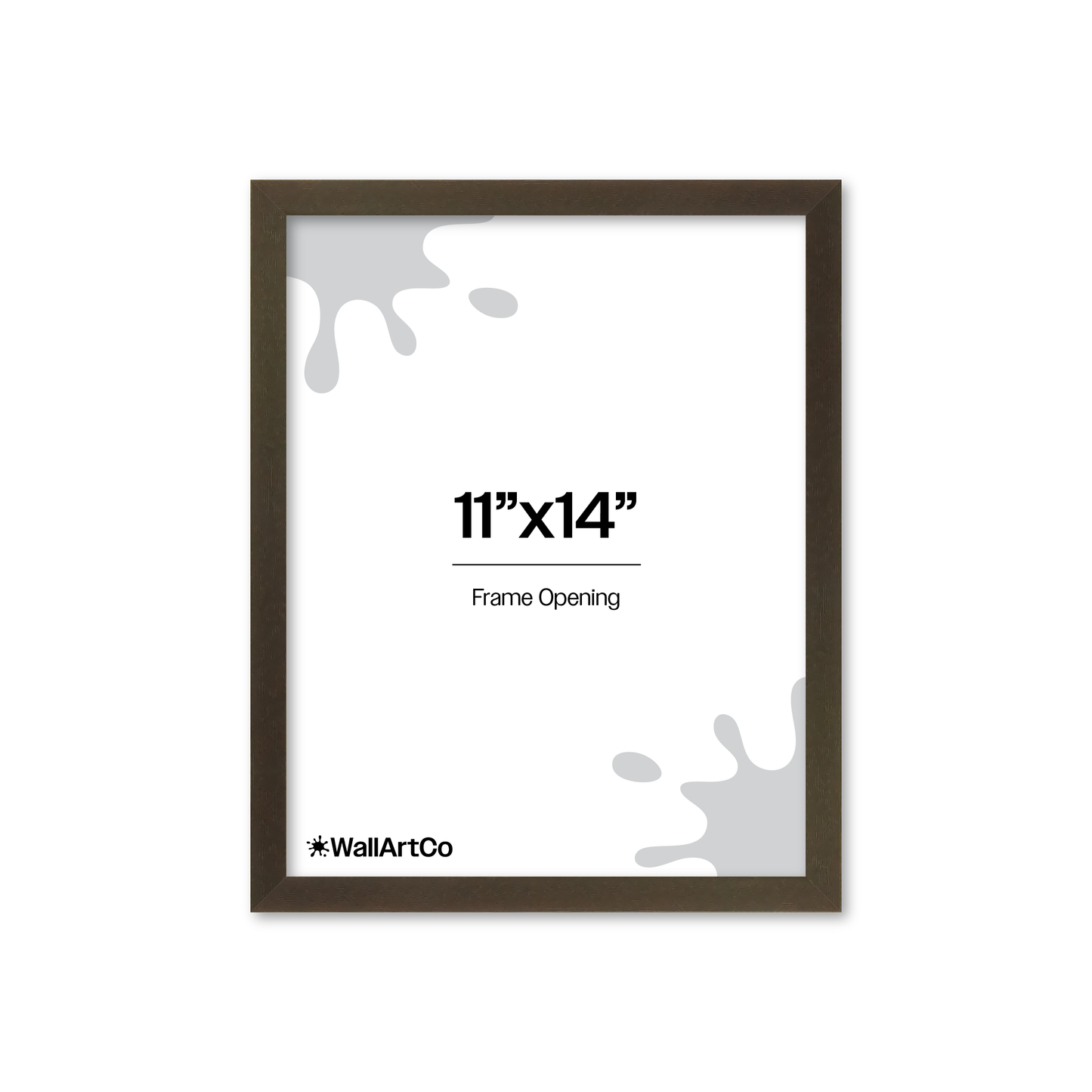 Front of picture frame