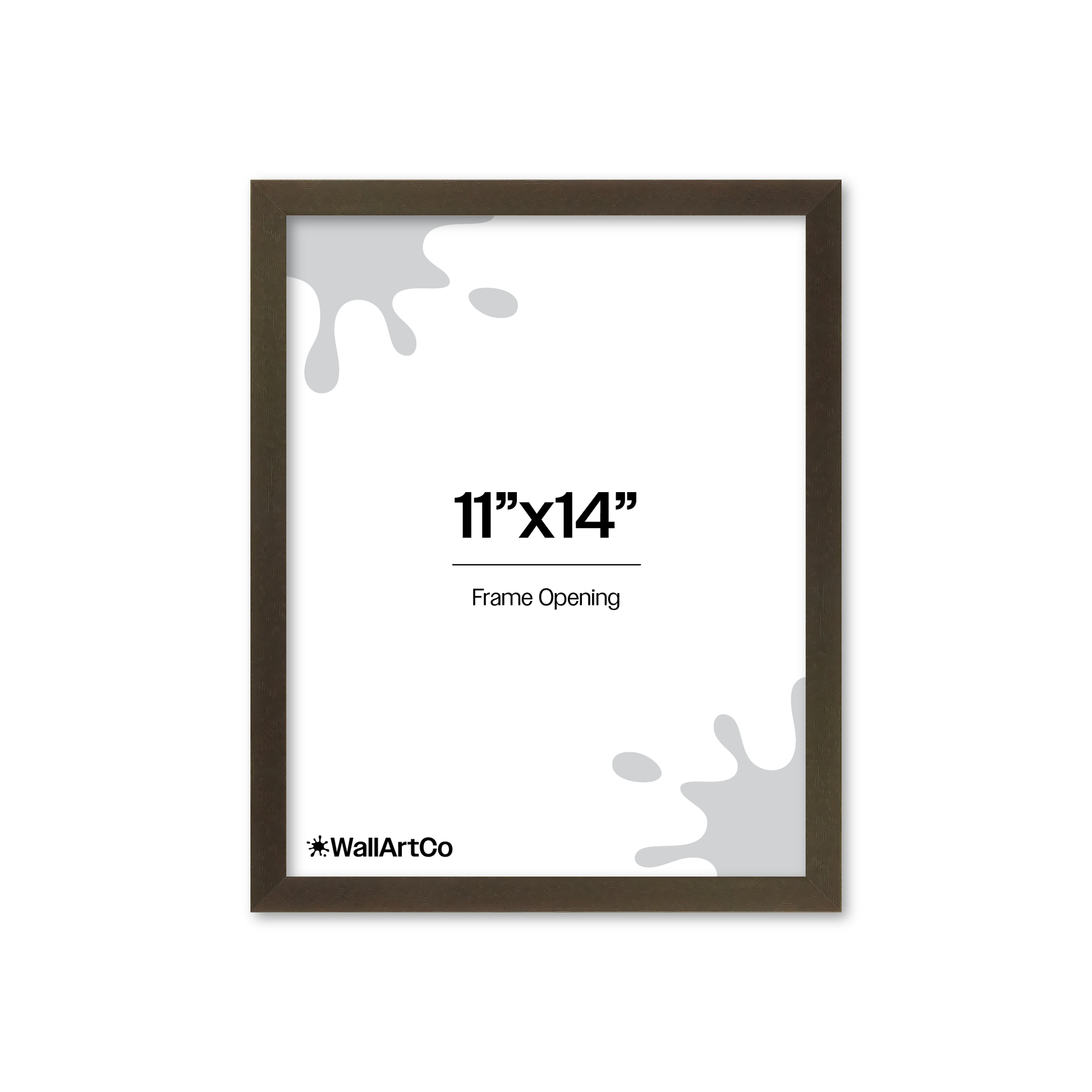 Front of picture frame