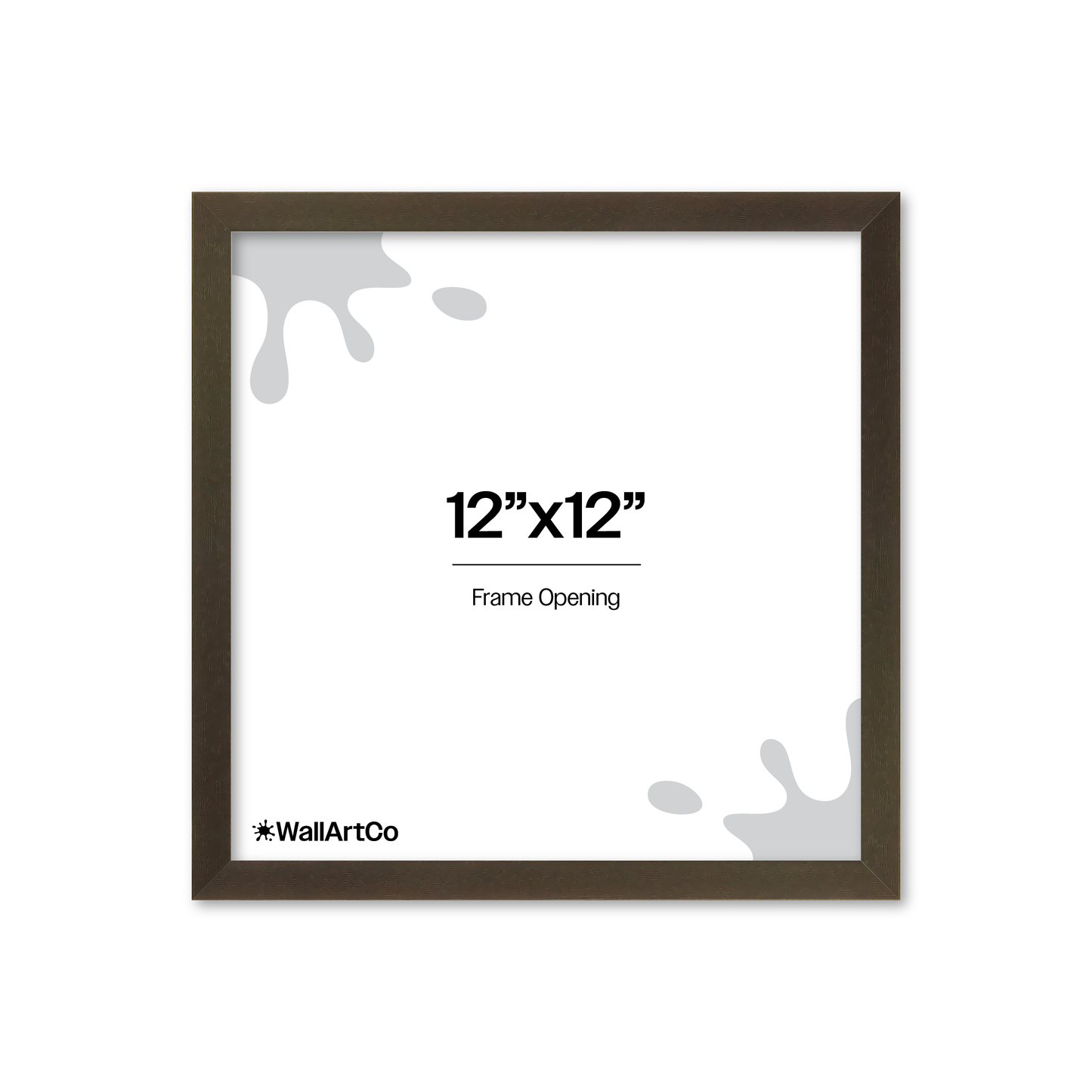 Front of picture frame
