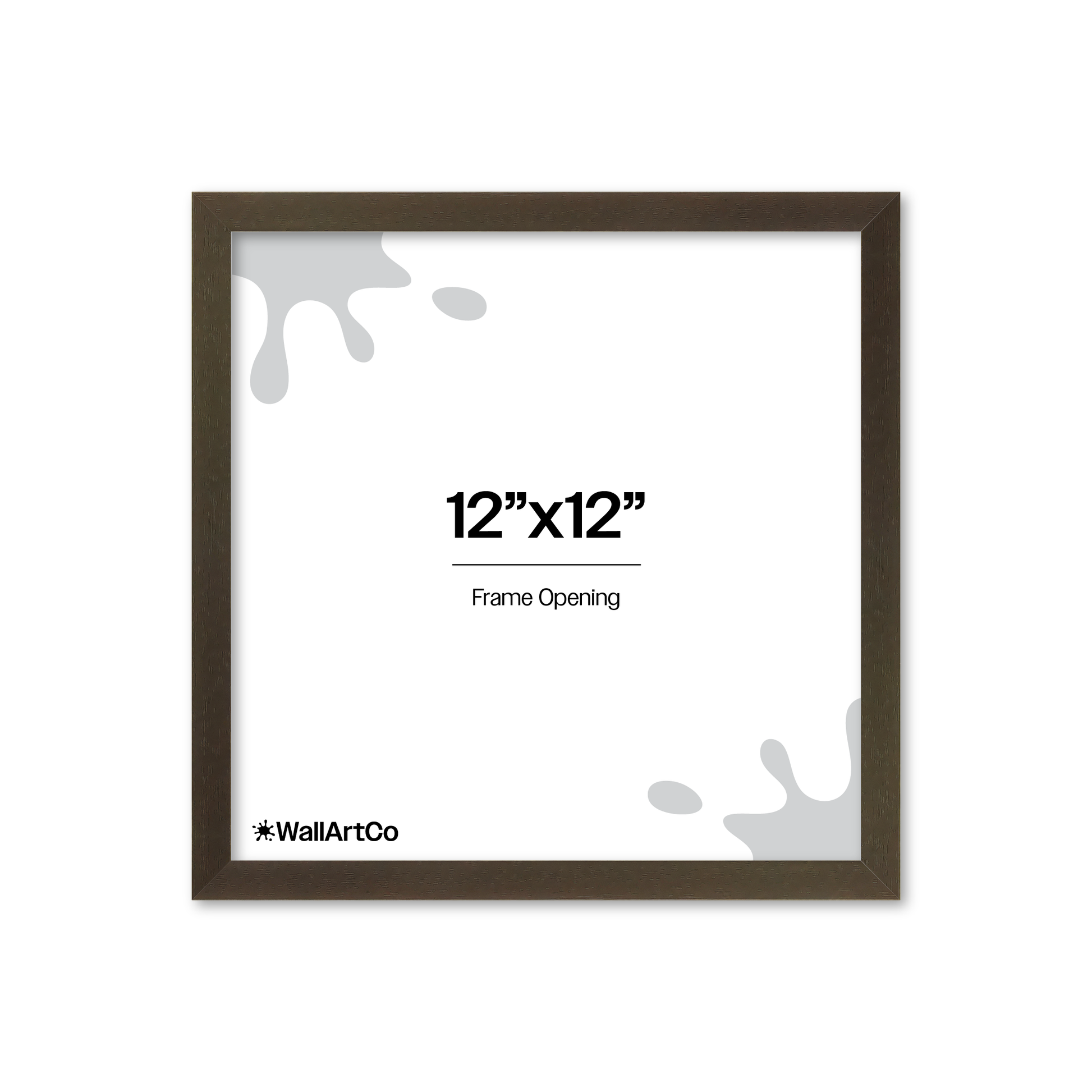 Front of picture frame