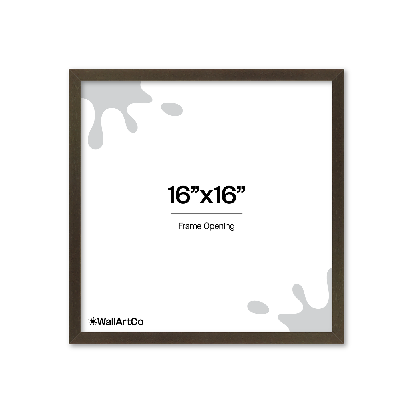 Front of picture frame