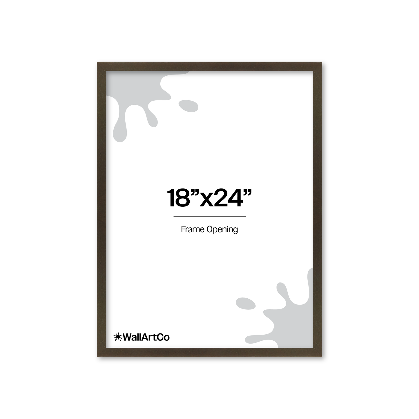 Front of picture frame