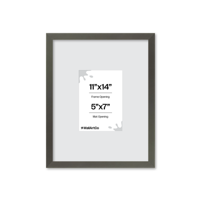 11" x 14" Gray Manhattan Wall Frame