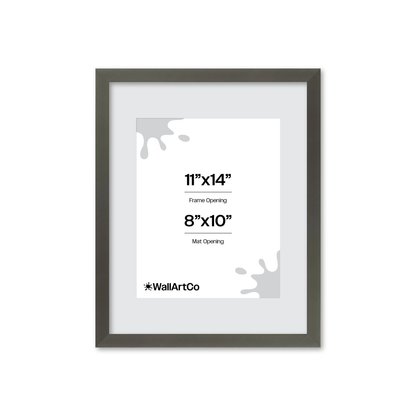 11" x 14" Gray Manhattan Wall Frame