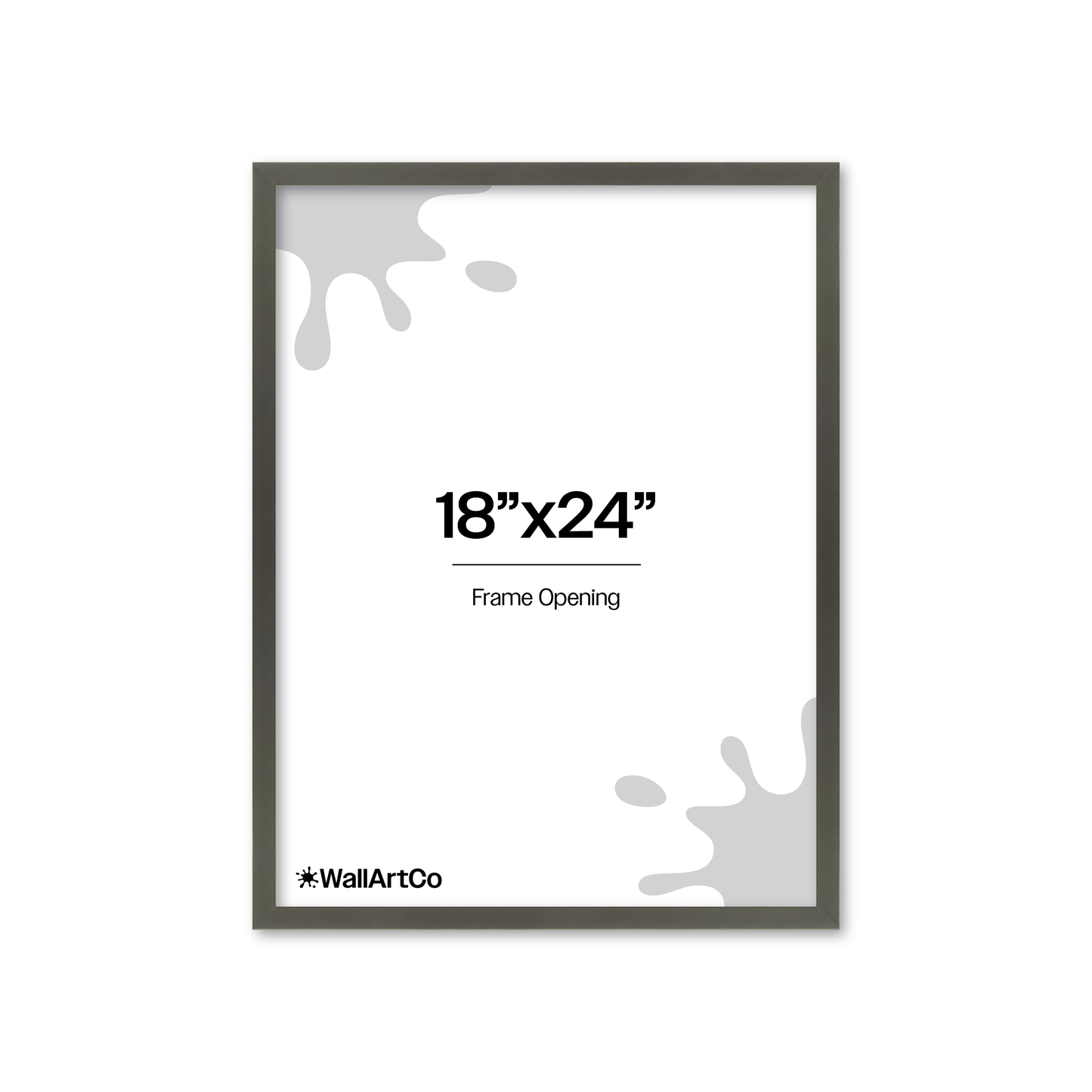 Front of picture frame