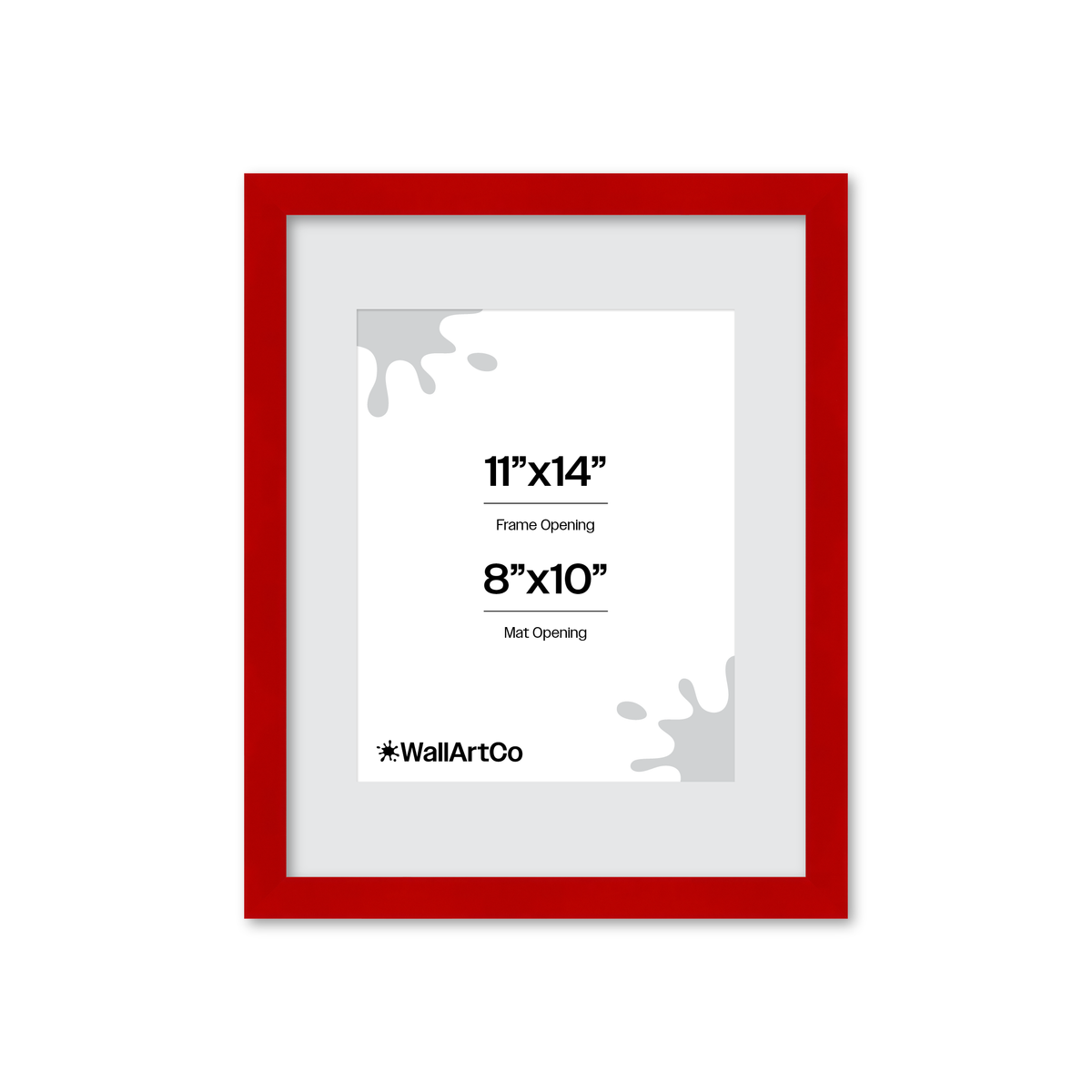 The Head Turner Red Picture Frame