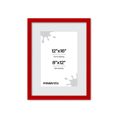 The Head Turner Red Picture Frame