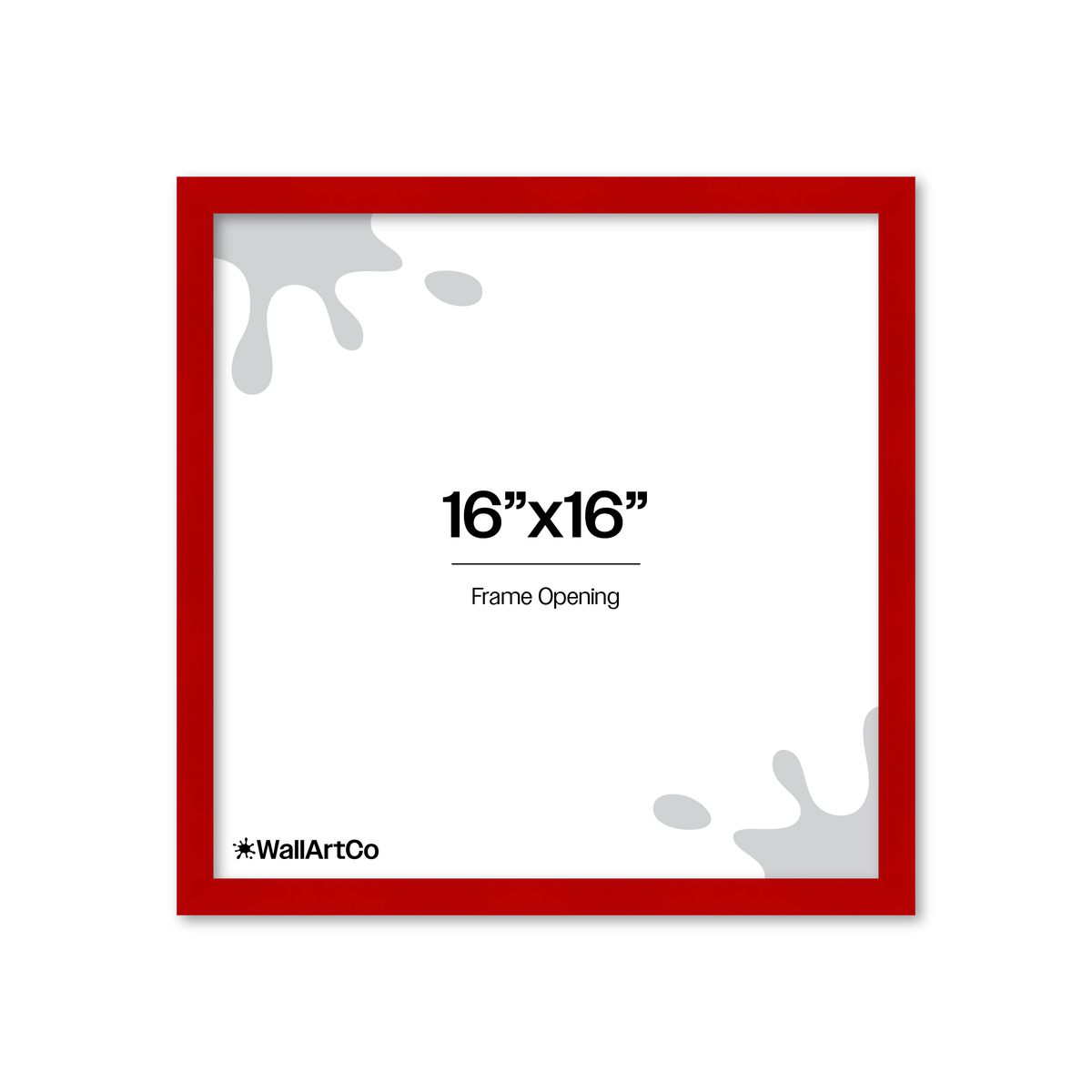 The Head Turner Red Picture Frame