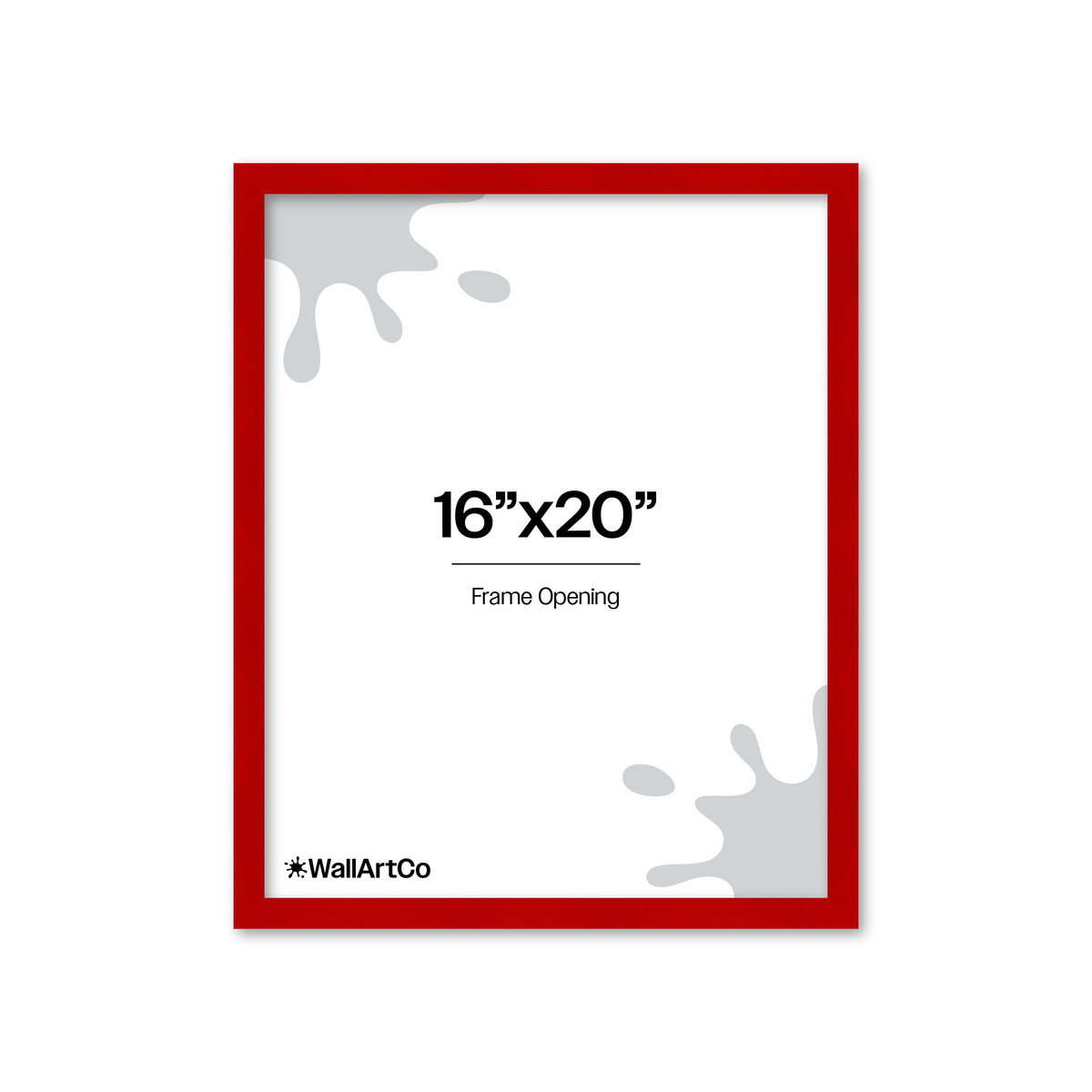 The Head Turner Red Picture Frame