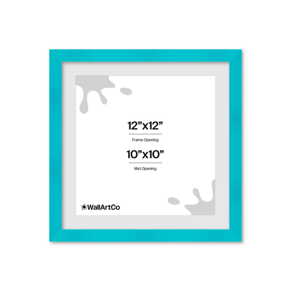 The Head Turner - Teal Picture Frame