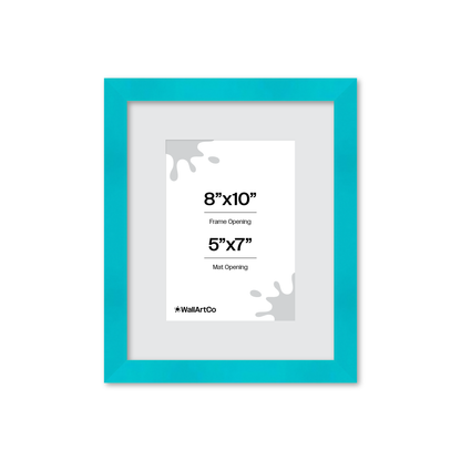 The Head Turner - Teal Picture Frame