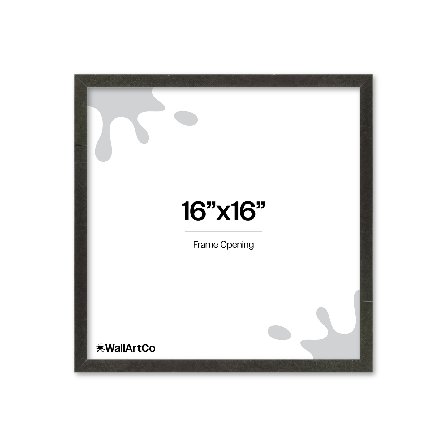 Front of picture frame