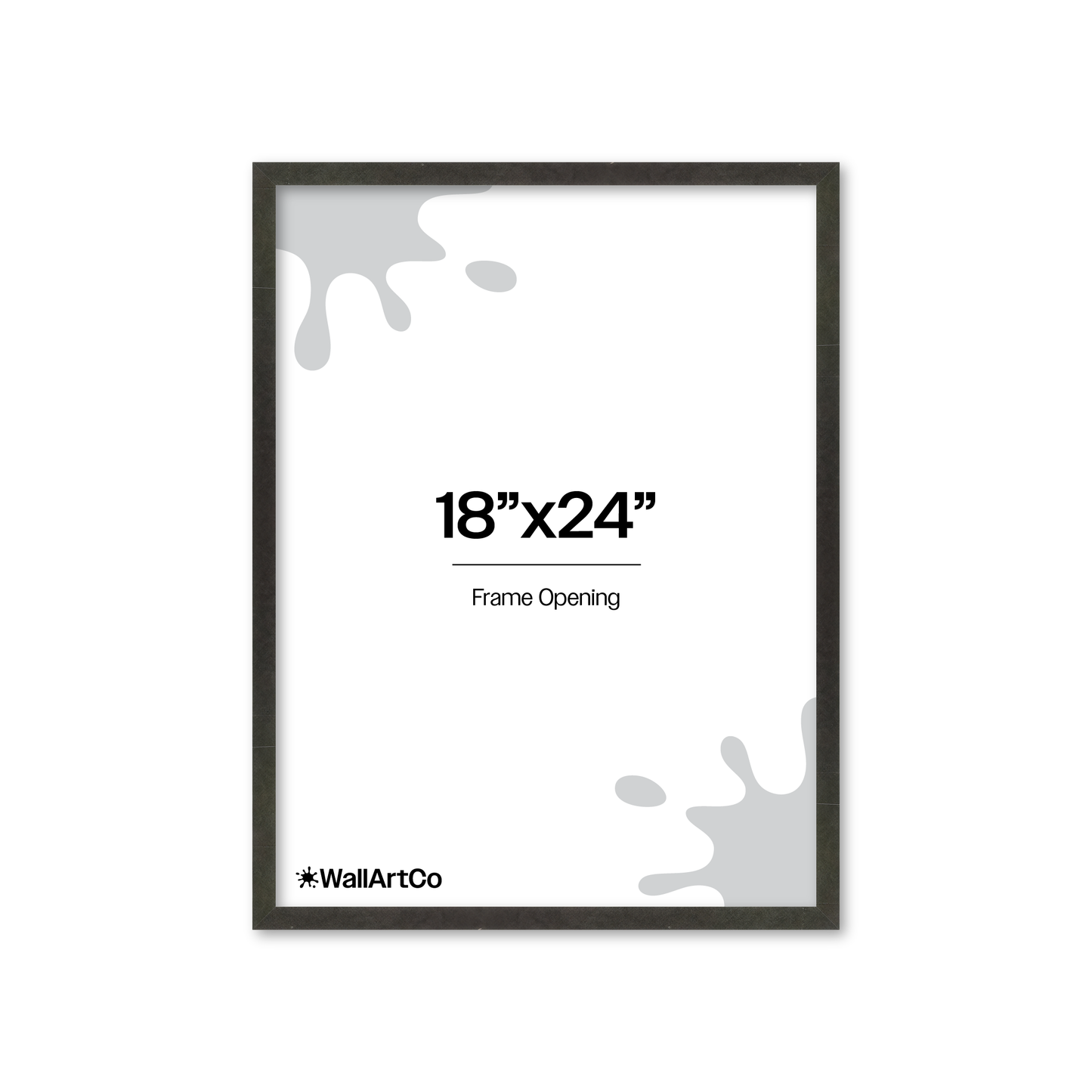 Front of picture frame