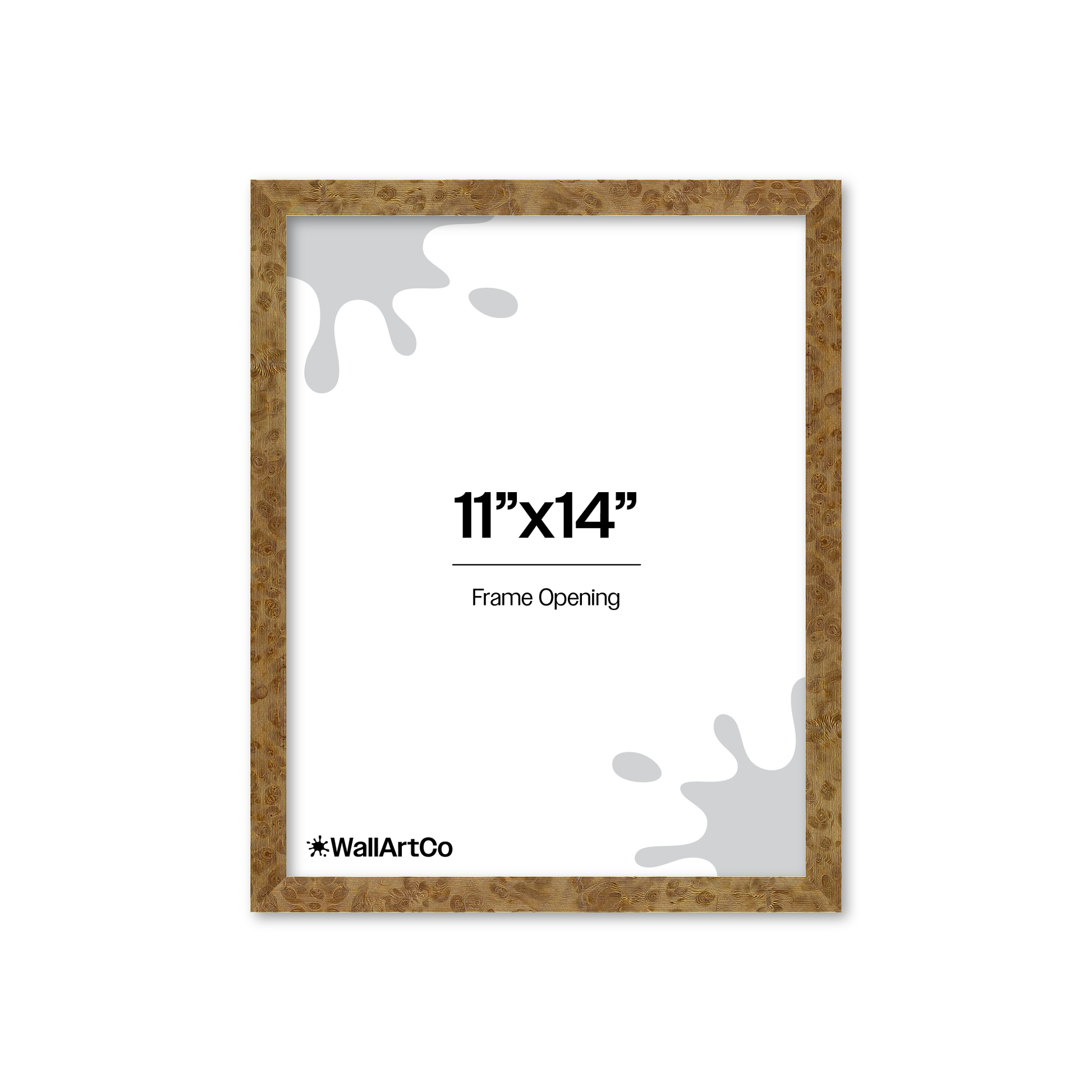 Front of picture frame