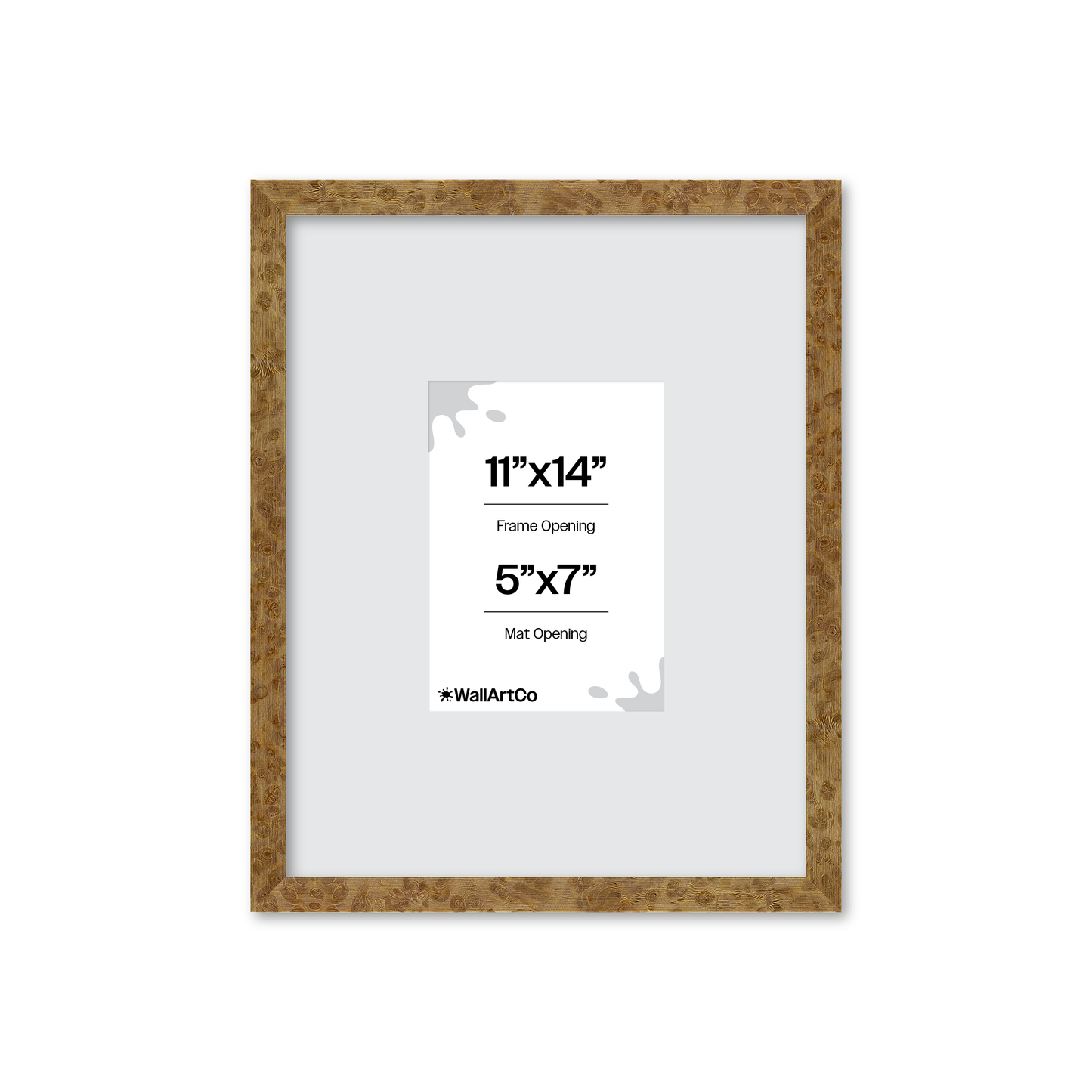 11" x 14" Cream Vienna Wall Frame