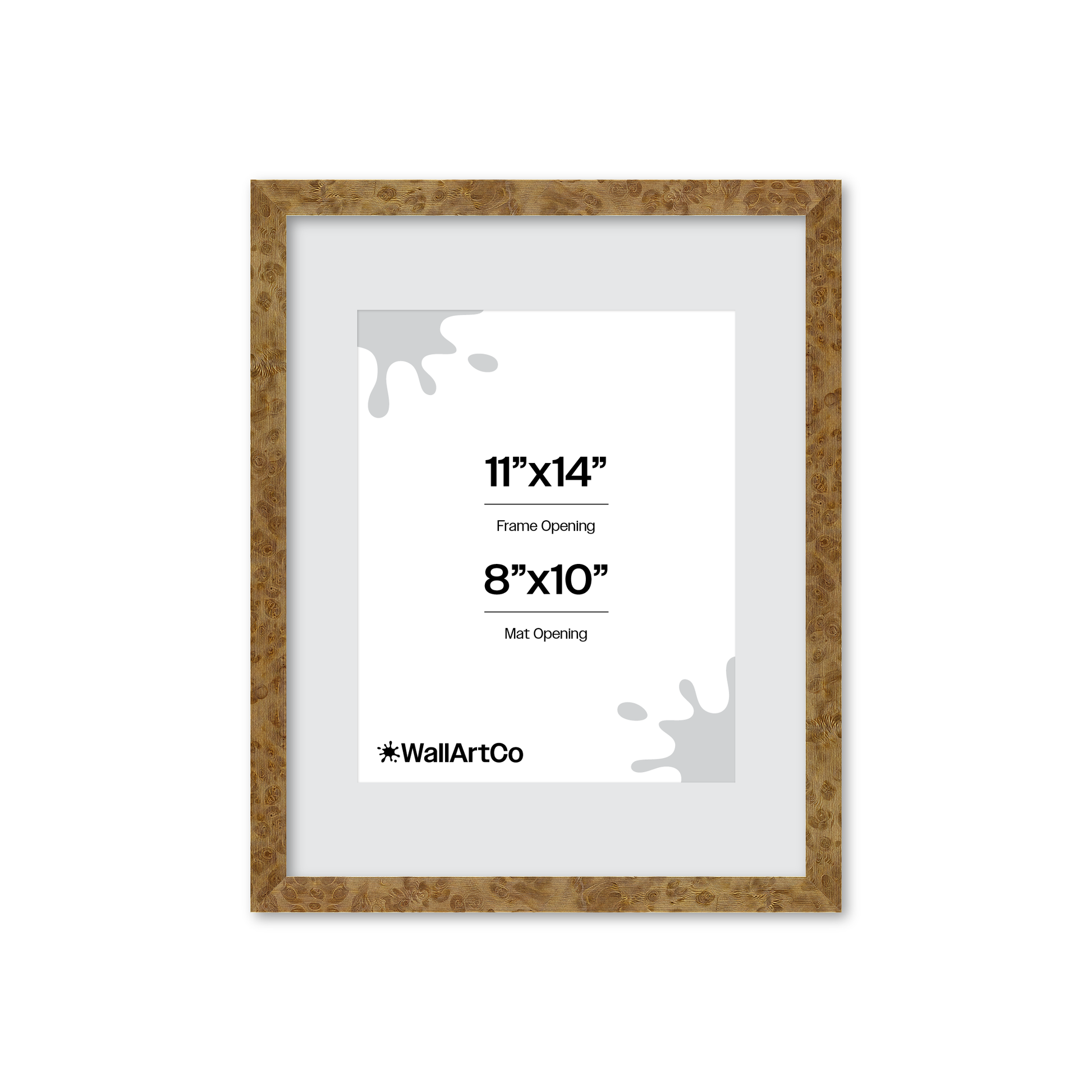 11" x 14" Cream Vienna Wall Frame