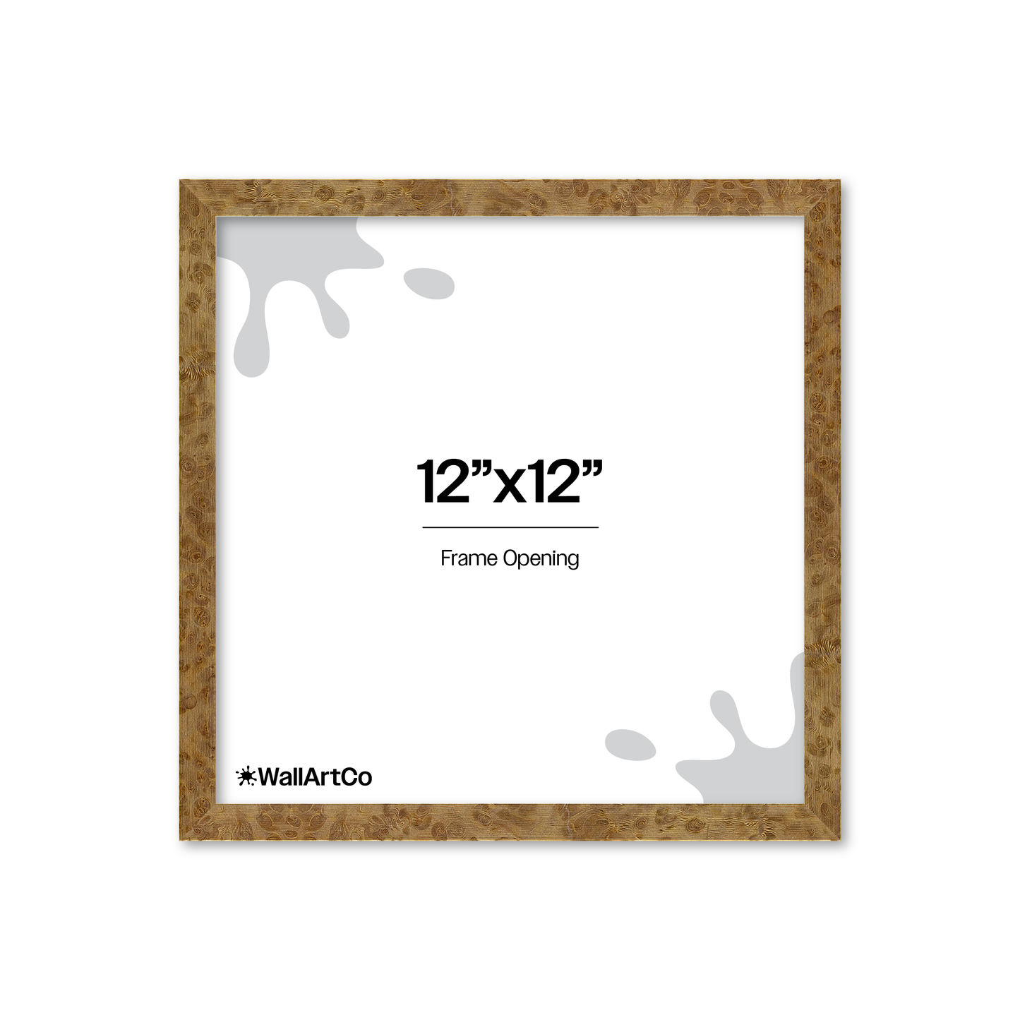 Front of picture frame