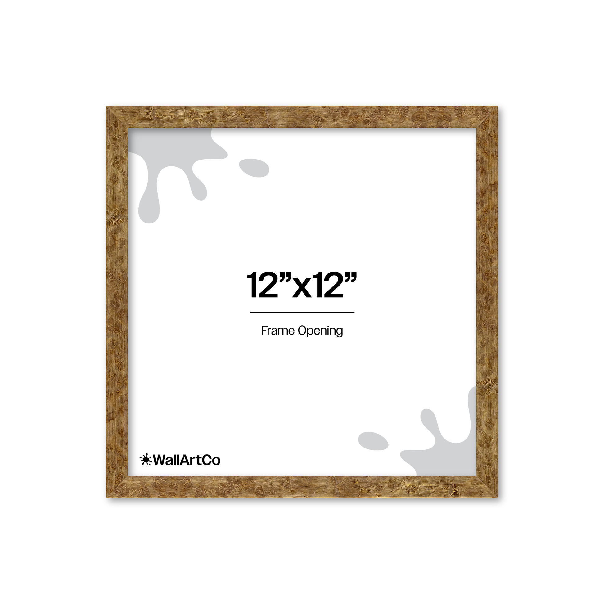 Front of picture frame