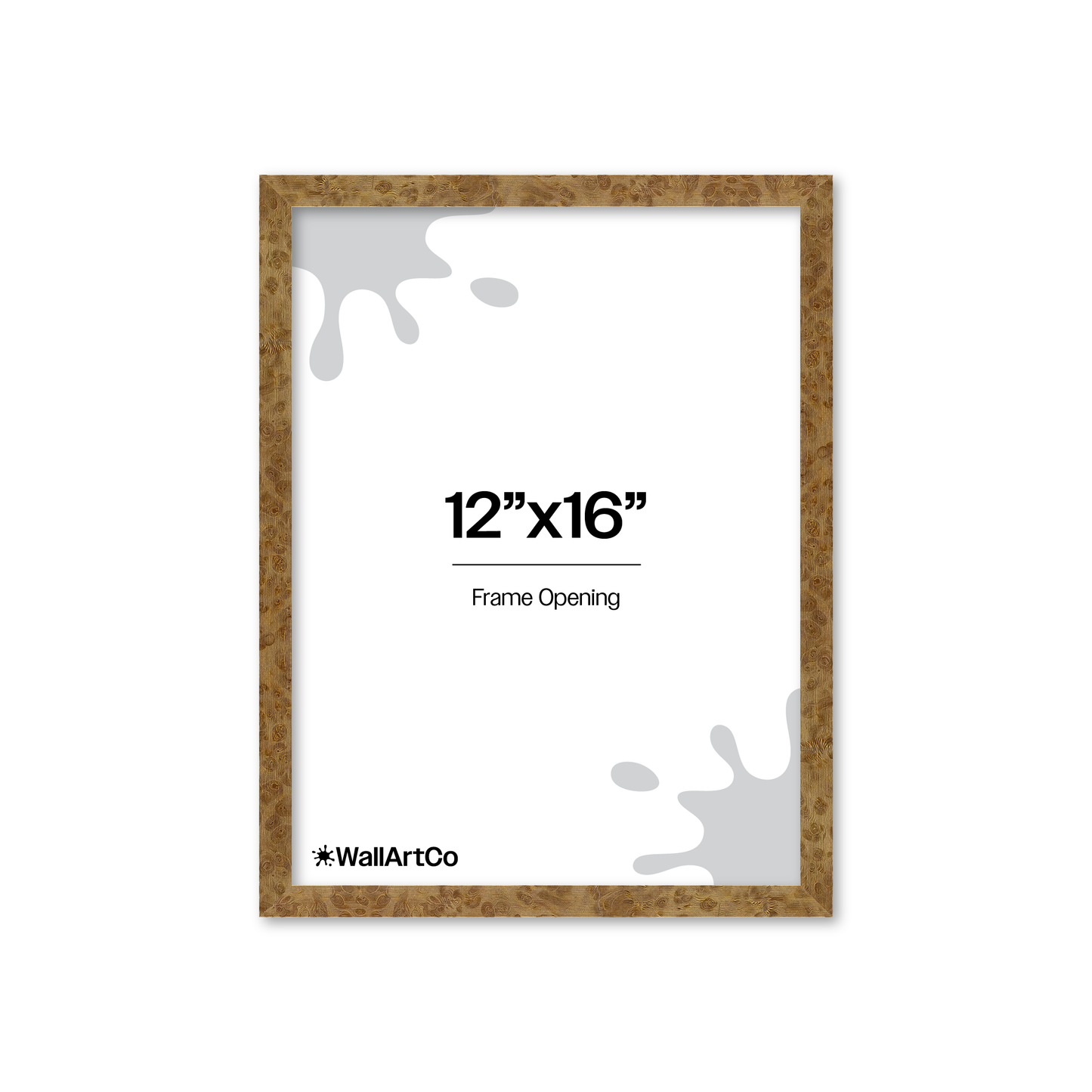 Front of picture frame