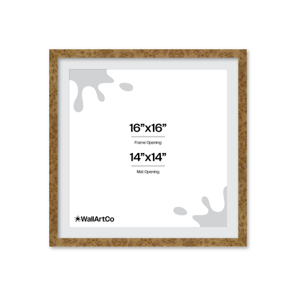 16" x 16" Cream Vienna Wall Frame