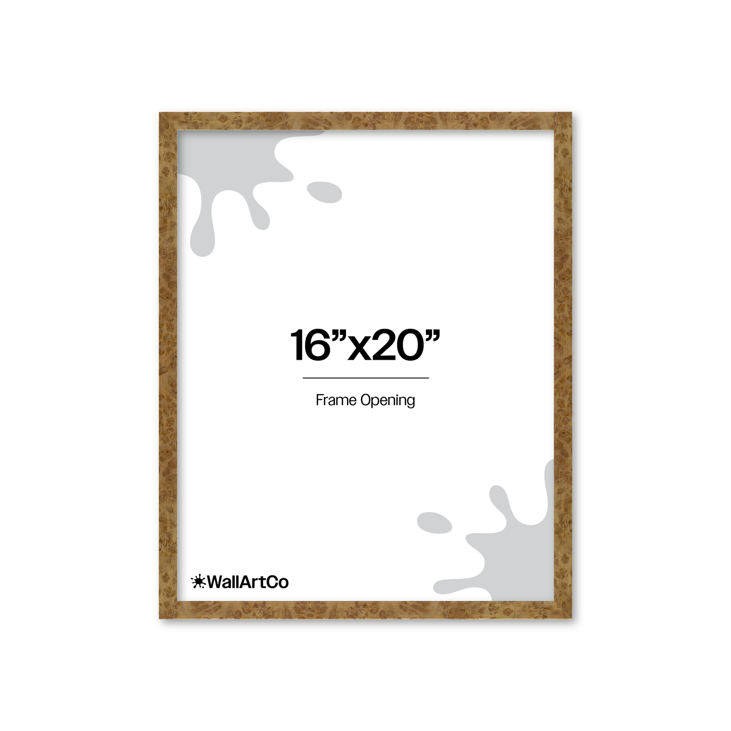 Front of picture frame