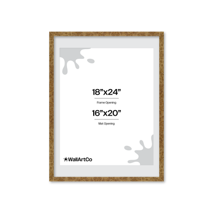 18" x 24" Cream Vienna Wall Frame