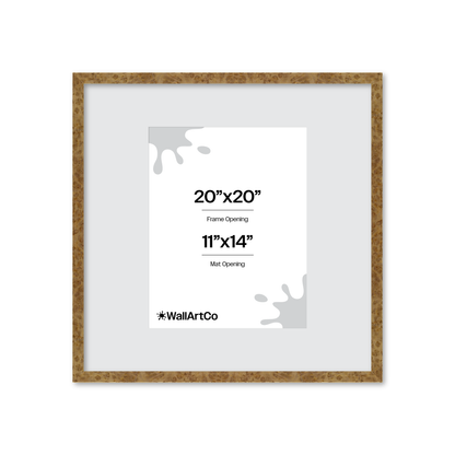 20" x 20" Cream Vienna Wall Frame