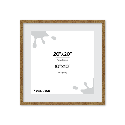 20" x 20" Cream Vienna Wall Frame