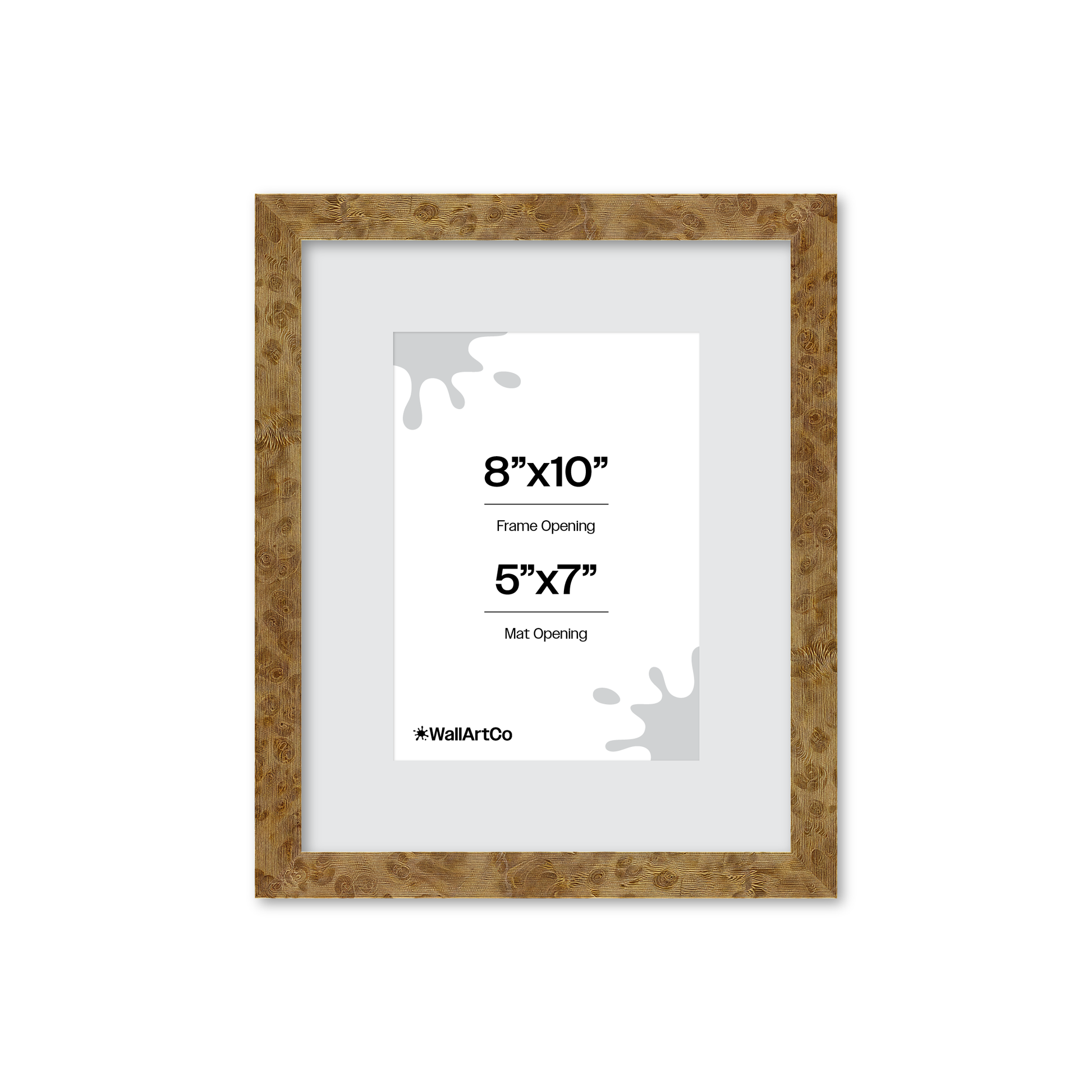 8" x 10" Cream Vienna Wall Frame