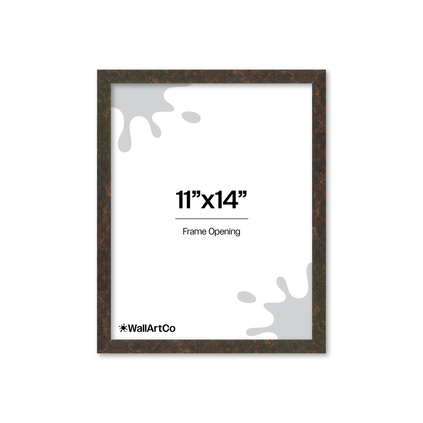 Front of picture frame