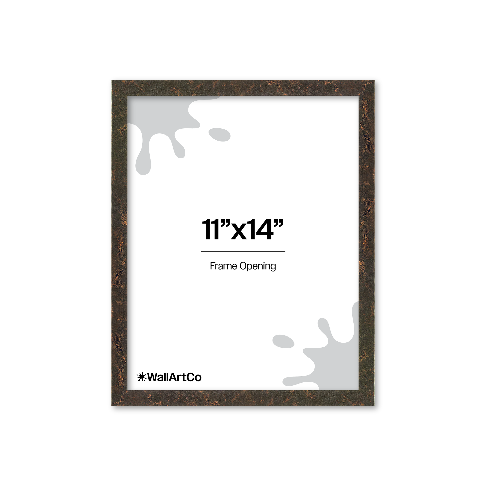Front of picture frame
