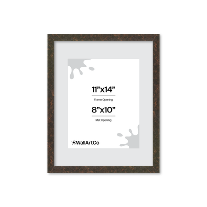 11" x 14" Rich Brown Vienna Wall Frame