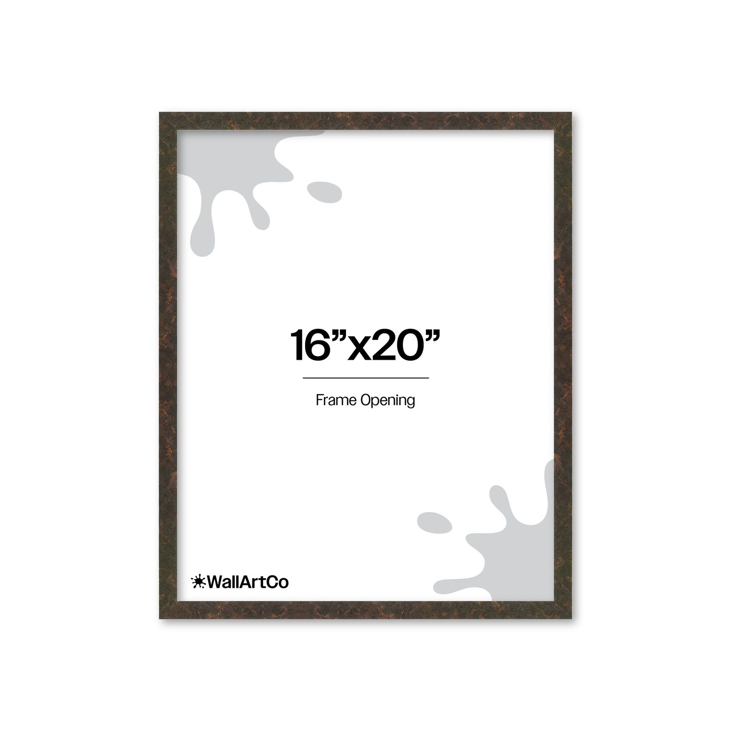 Front of picture frame